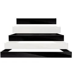 Hasena Movie-Line Bett Gloss Orva/Mico 180x200 cm Hochglanz Weiß