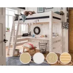 INFANSKIDS Toby Kinderzimmer Etagenbett Kiefer Natur Lackiert