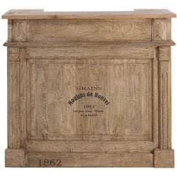 Taste of India Unikat-Barschrank Shabby Chic Mangoholz