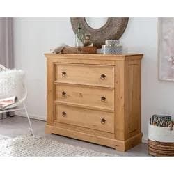 3S Frankenmöbel Ramona Massivholz Kommode Kiefer FSC-zertifiziert