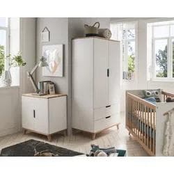 INFANSKIDS Infanscolor Kinderzimmer Kleiderschrank Weiß