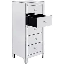 Kare Design Luxury Hochkommode Verspiegelte Oberfläche