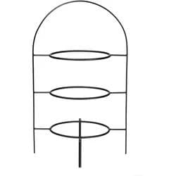 ASA Selection Etagere 3-stufig Groß Schwarz Metall