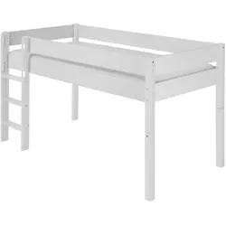 INFANSKIDS Infanscolor Kinderzimmer Halbhochbett Weiß