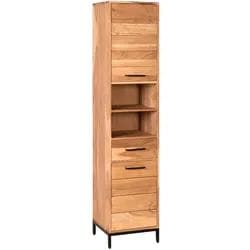 die Faktorei Urban Spa Bad-Hochschrank Sheesham Massiv