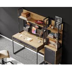 INFANSKIDS »Legend« Schreibtisch Walnussoptik