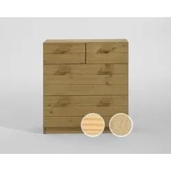 INFANSKIDS Kinderzimmer Kommode 4 Schubfächer