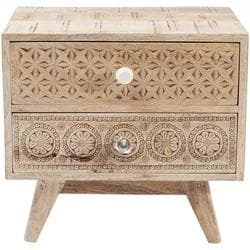 Kare Design »Puro« Kommode Mango-Massivholz Ethno-Look