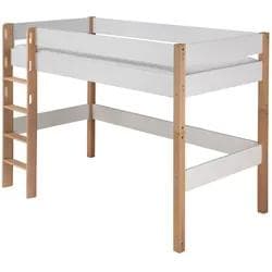 INFANSKIDS Infanscolor Kinderzimmer Mittelhochbett Weiß