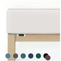 Schlafgut Spannbettlaken EASY Jersey Elasthan Topper Rot