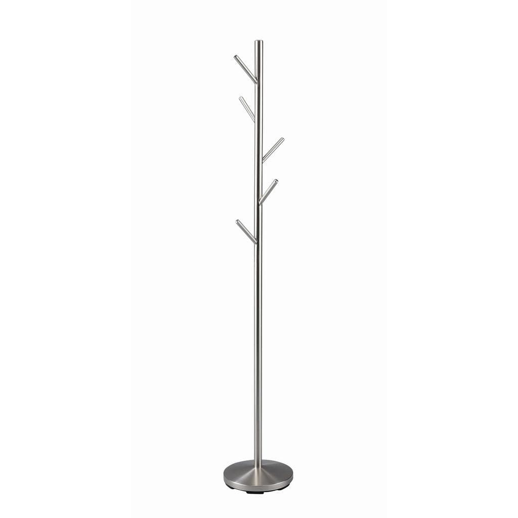 Carryhome Kleiderständer Edelstahl Metall 28.5x170x28.5 cm Garderobe