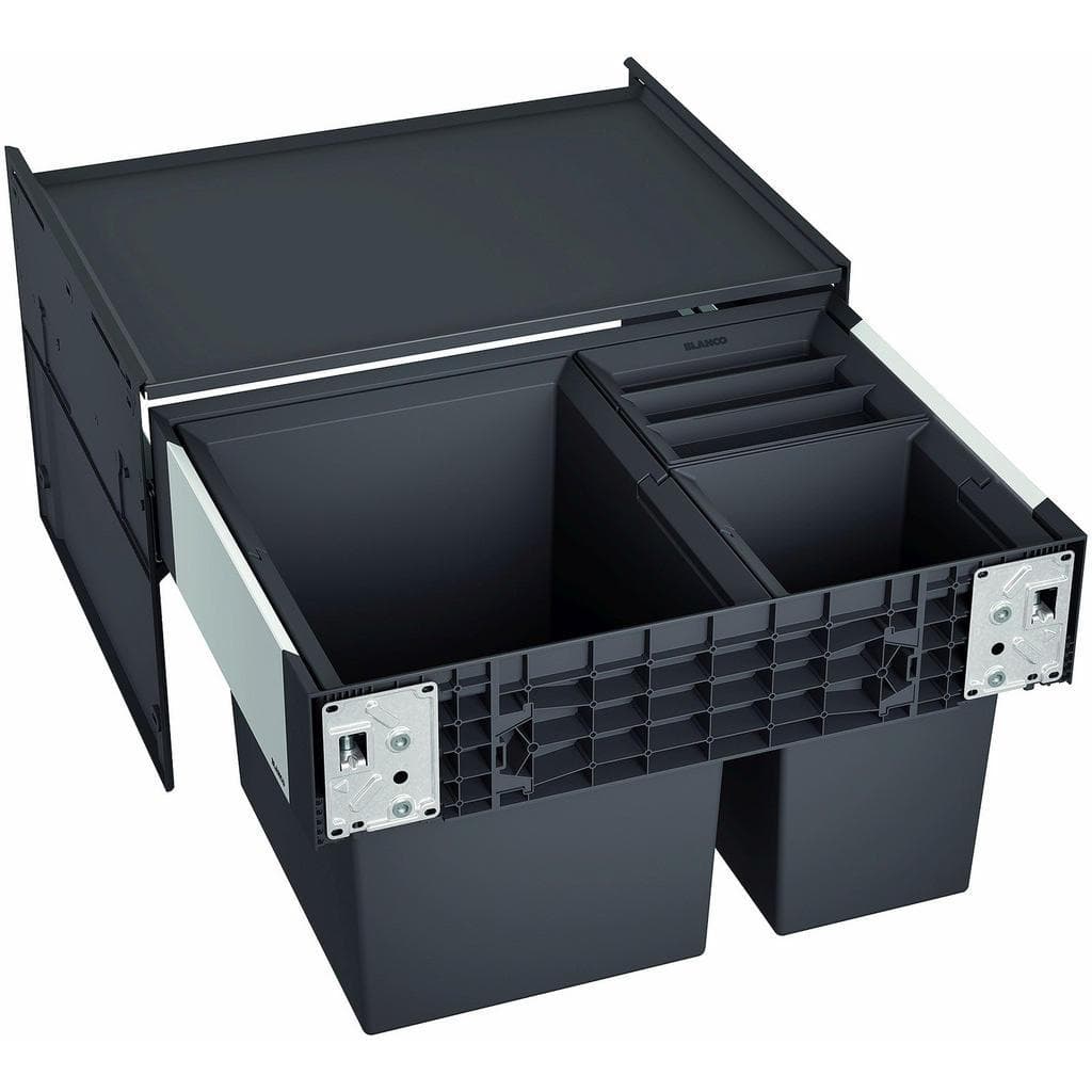 Mülltrennsystem BLANCO Select II XL 60/3 Schwarz Kunststoff