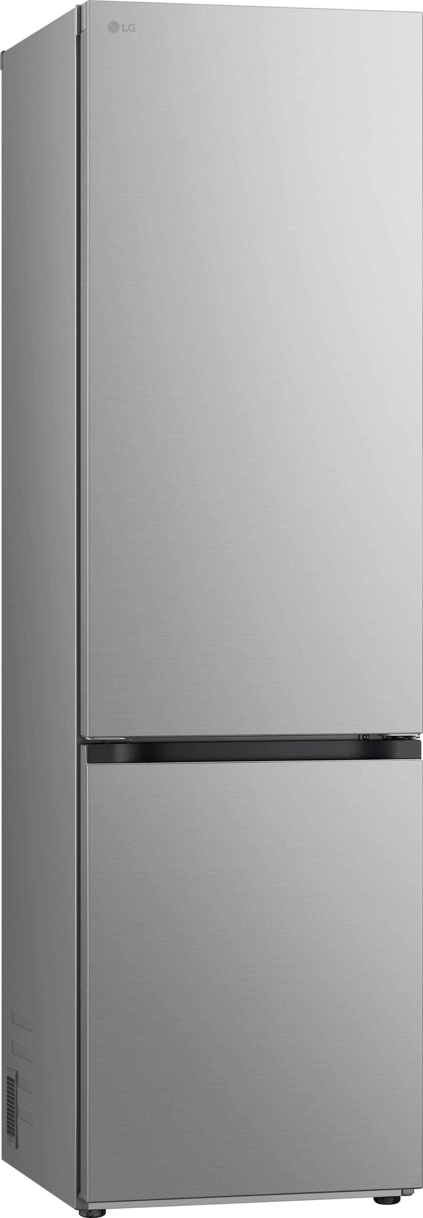 LG Kühl-/Gefrierkombination GBV3200CEP Silber Total No Frost