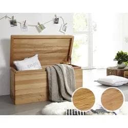 3S Frankenmöbel Massivholz Truhe »Corner« Kernbuche Wildeiche