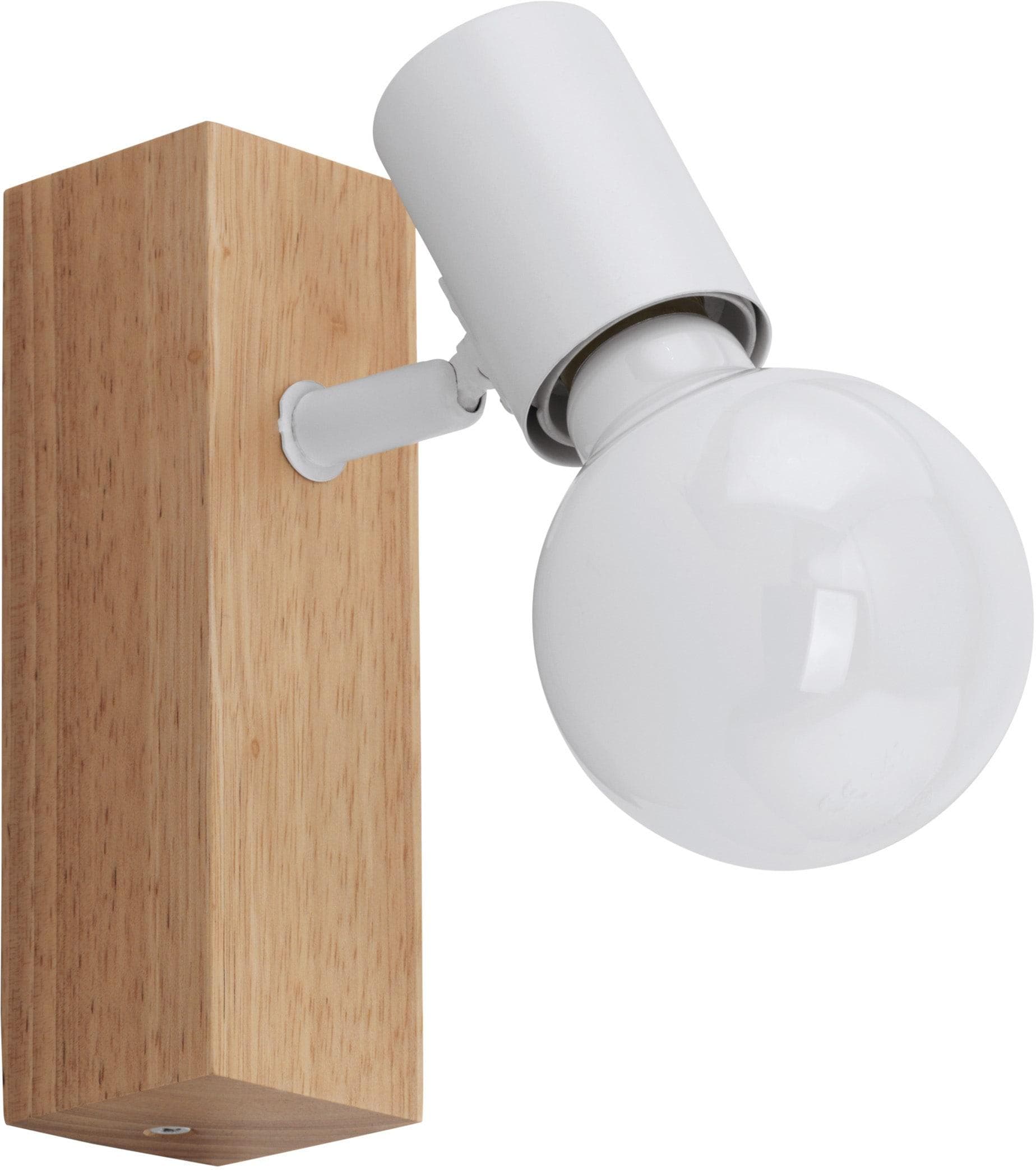 Eglo Deckenspot Townshend 3 Braun Weiß Wandlampe