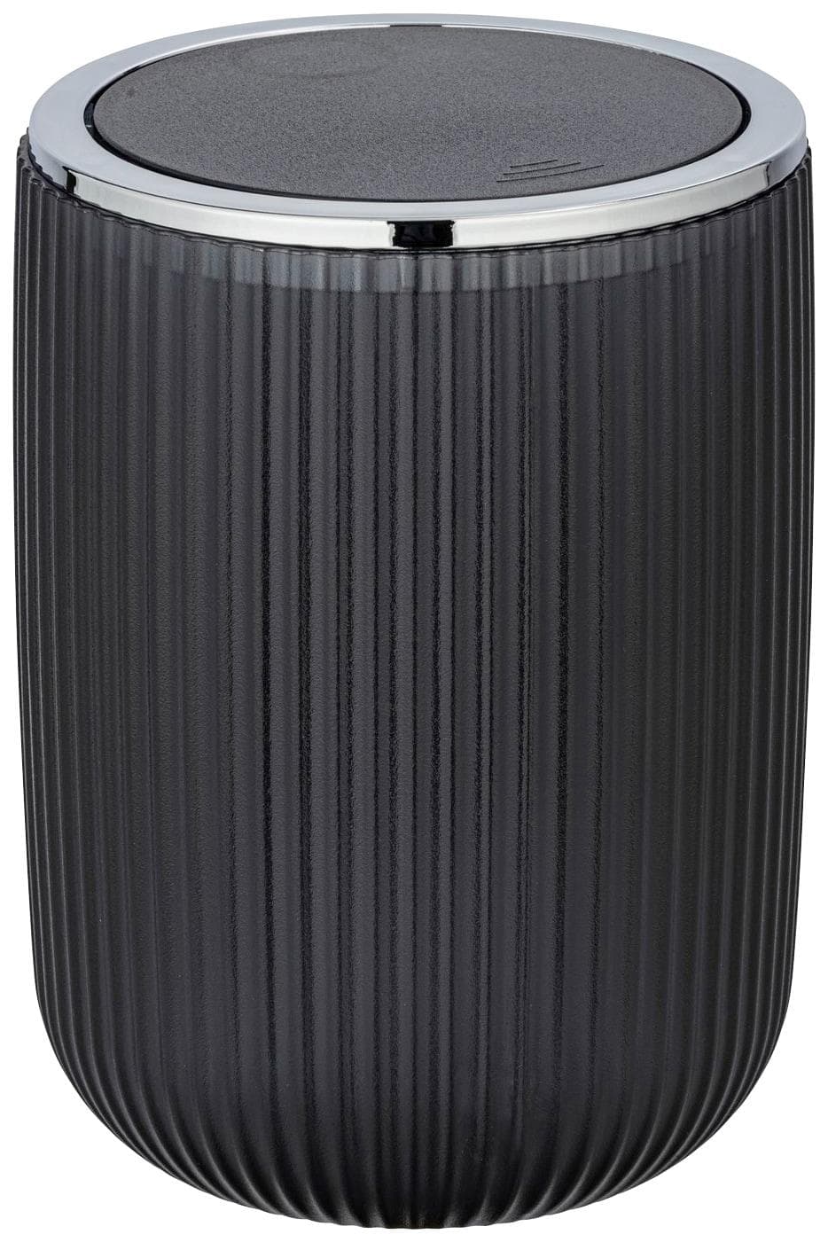 Kosmetikeimer WENKO Agropoli Grau Kunststoff