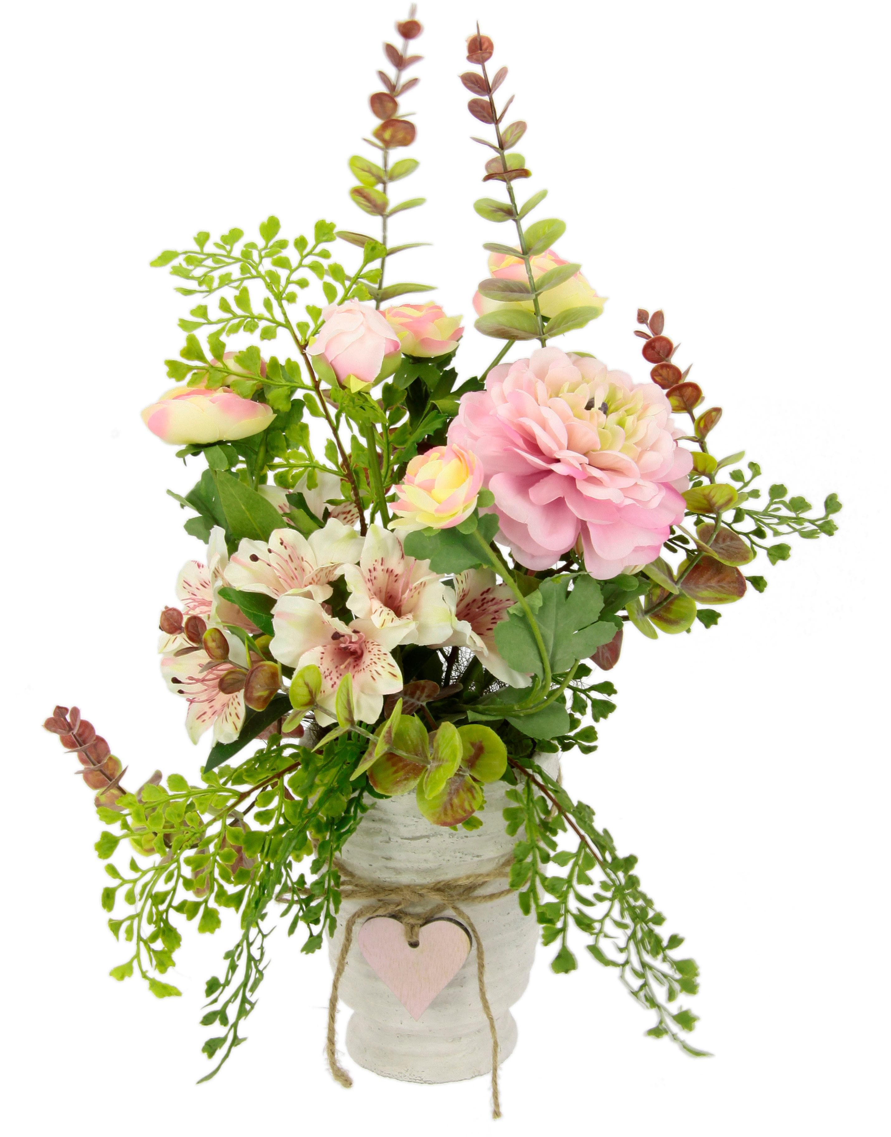Moderne Kunstblume in Rosa