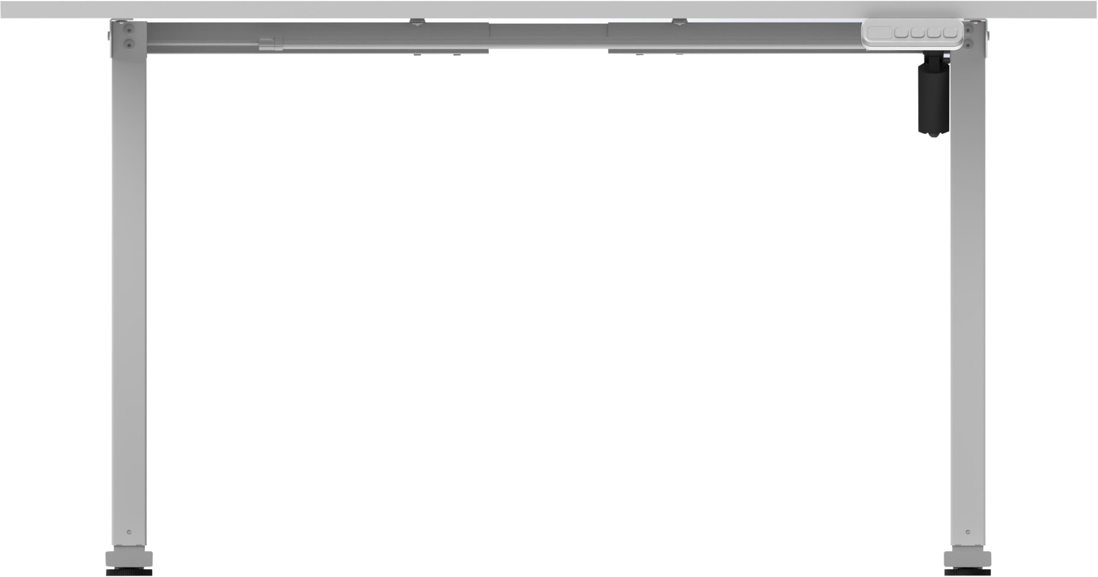 Schildmeyer Torge Höhenverstellbarer Schreibtisch Weiß Elektrisch