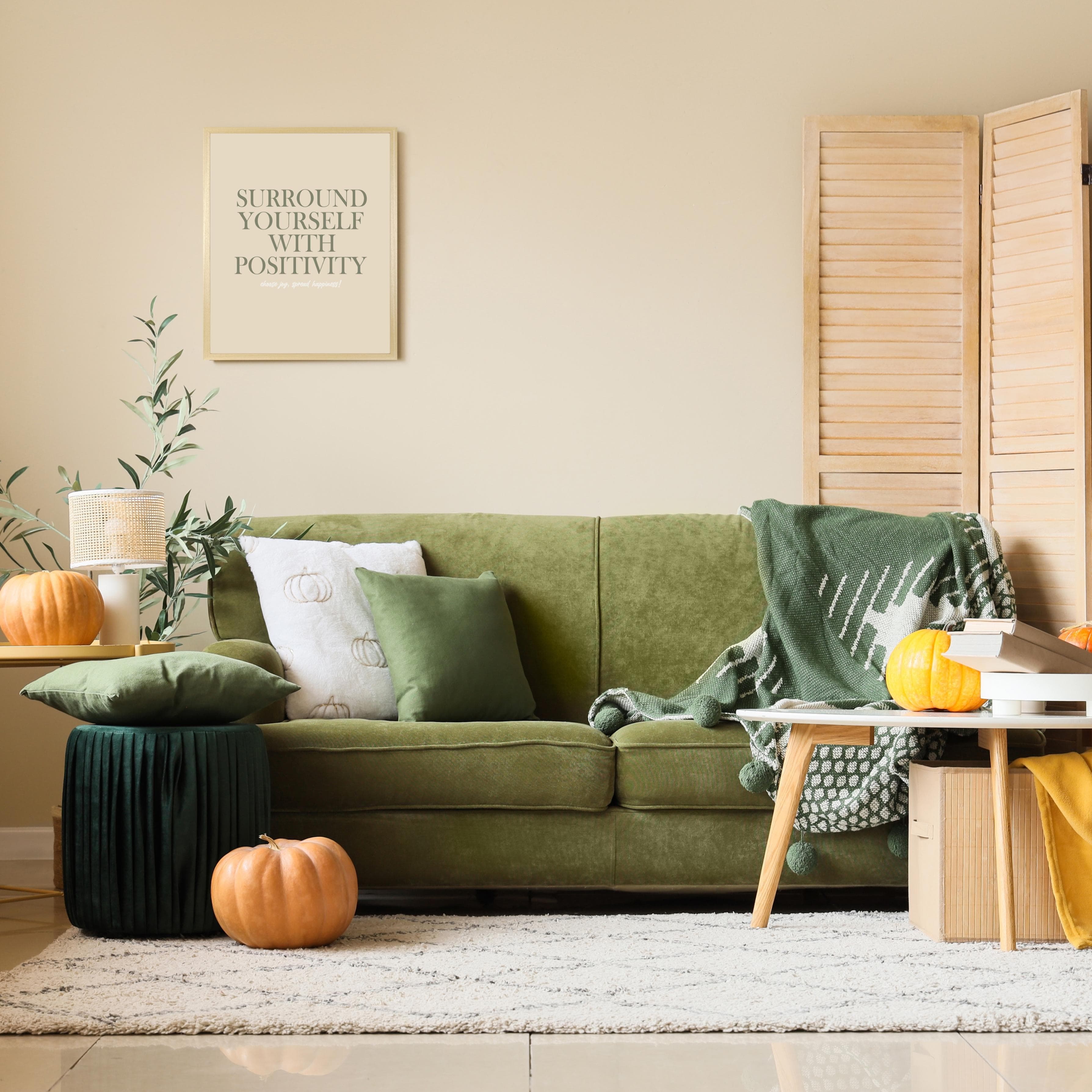 Kunstdruck S.OLIVER "Motivation & Positivity" Beige