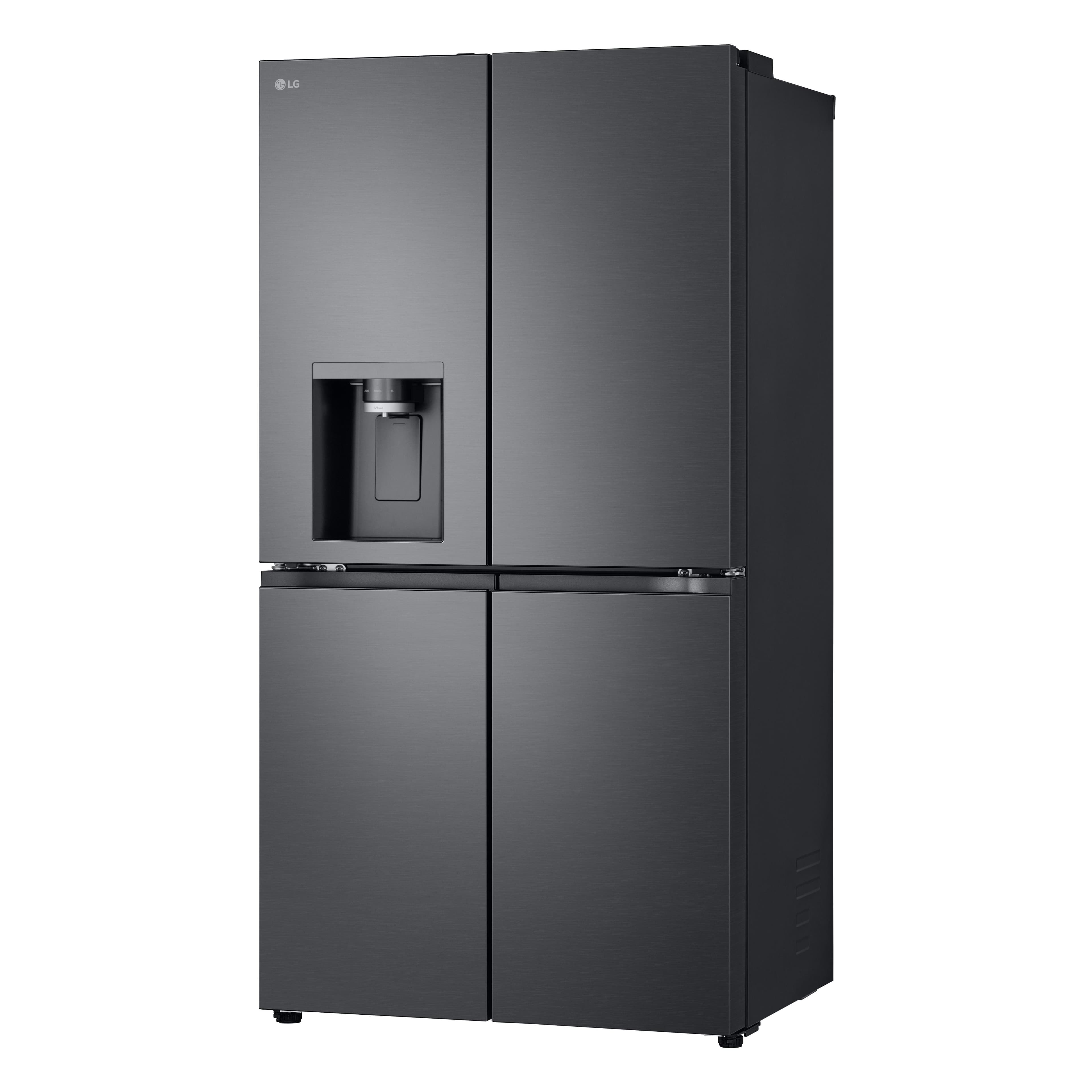 LG Multi Door GMF961EV6C Kühlschrank Essence Black Steel
