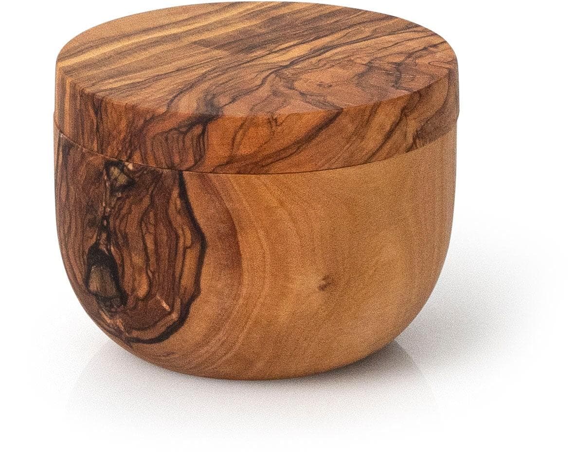 Vorratsdose CONTINENTA Olivenholz Magnetverschluss