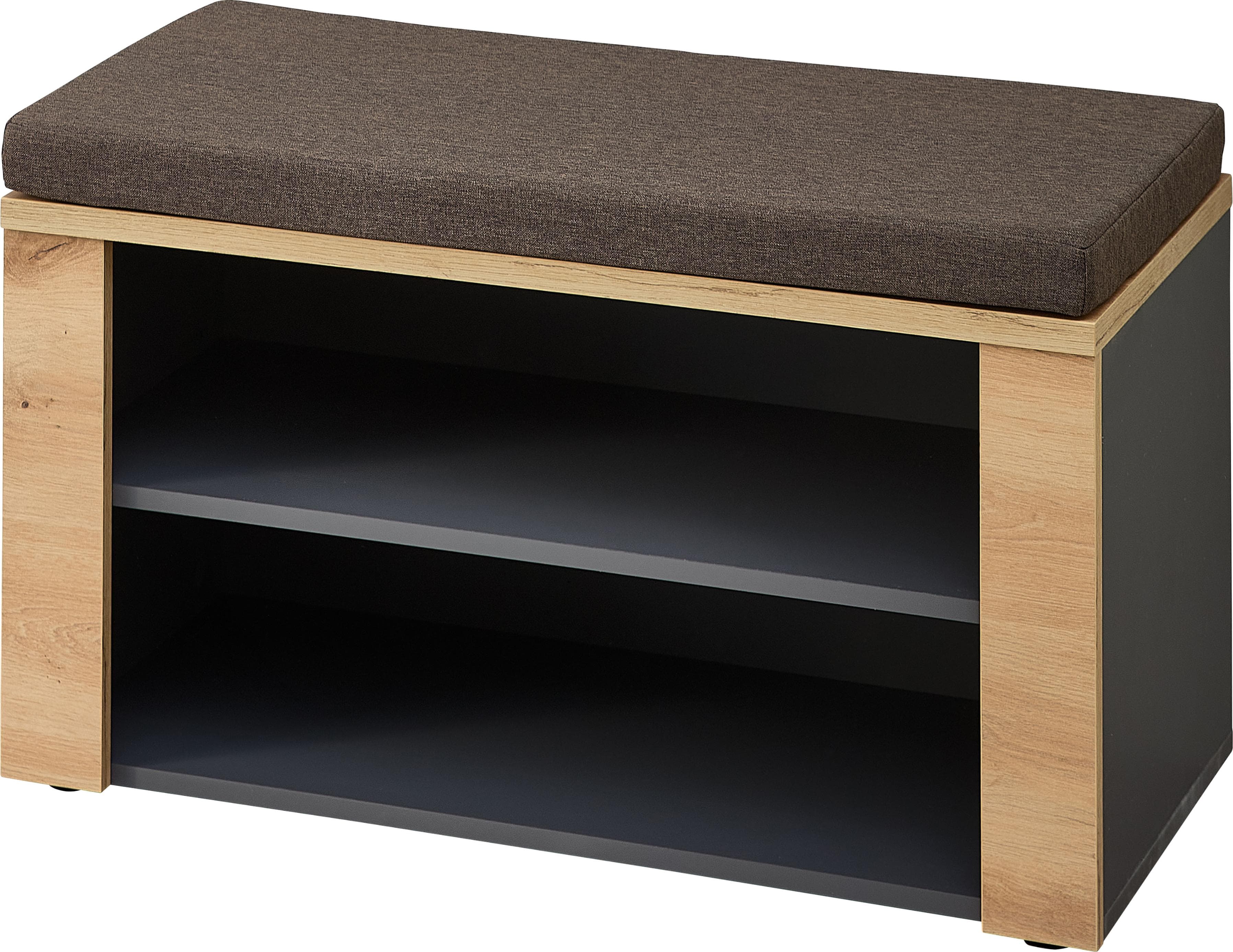 OTTO HOME Bergen Sitzbank Artisan Eiche Graphit Dekor