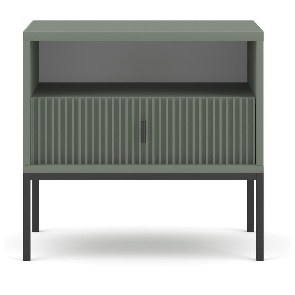 Boxxx Nachtschrank Maggiore Grün Metall 1 Schublade