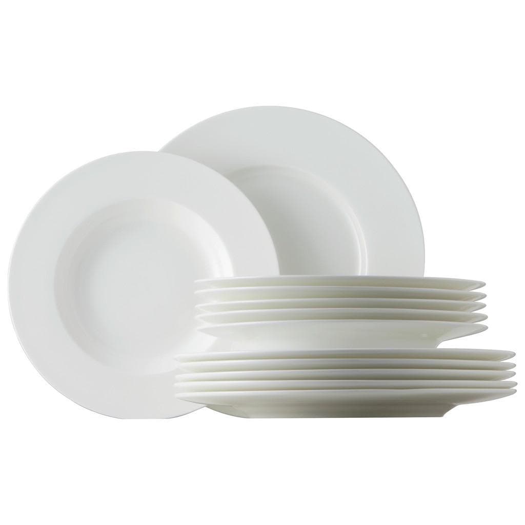Rosenthal Tafelservice Jade White 12-teilig Keramik Weiß