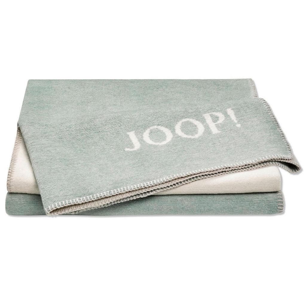 Joop! Wohndecke Melange Doubleface Grün Natur 150x200 cm