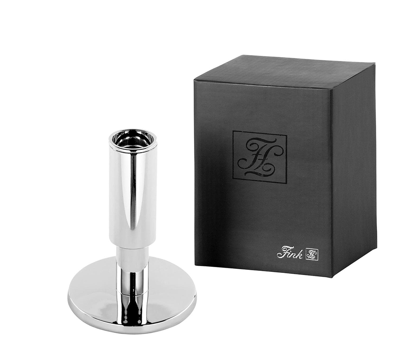 Fink Kerzenleuchter RITMO Leuchter Silberfarben Stahl