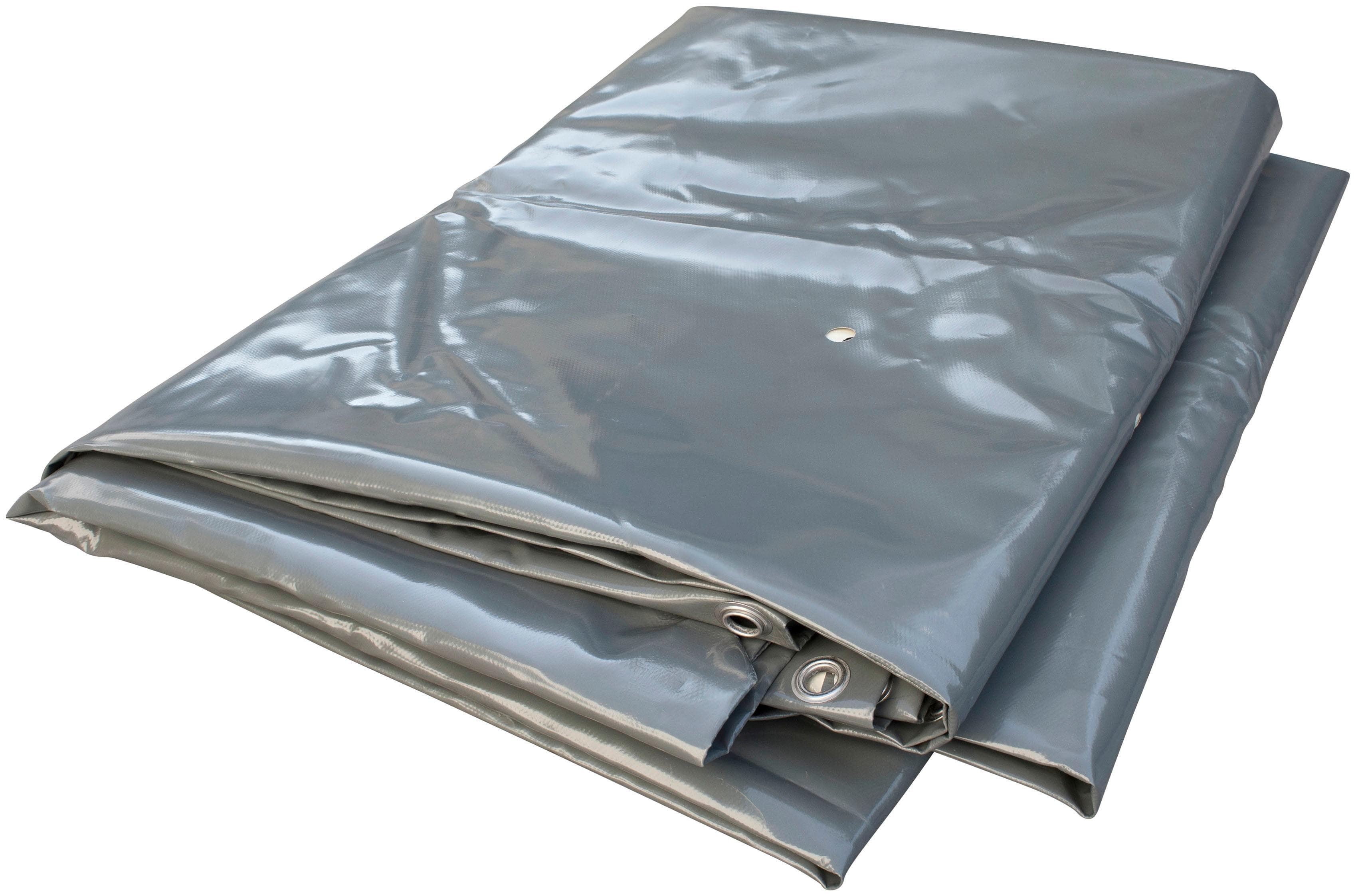 Pool-Abdeckplane GRE Grau PVC Winterabdeckung für Pool Canelle