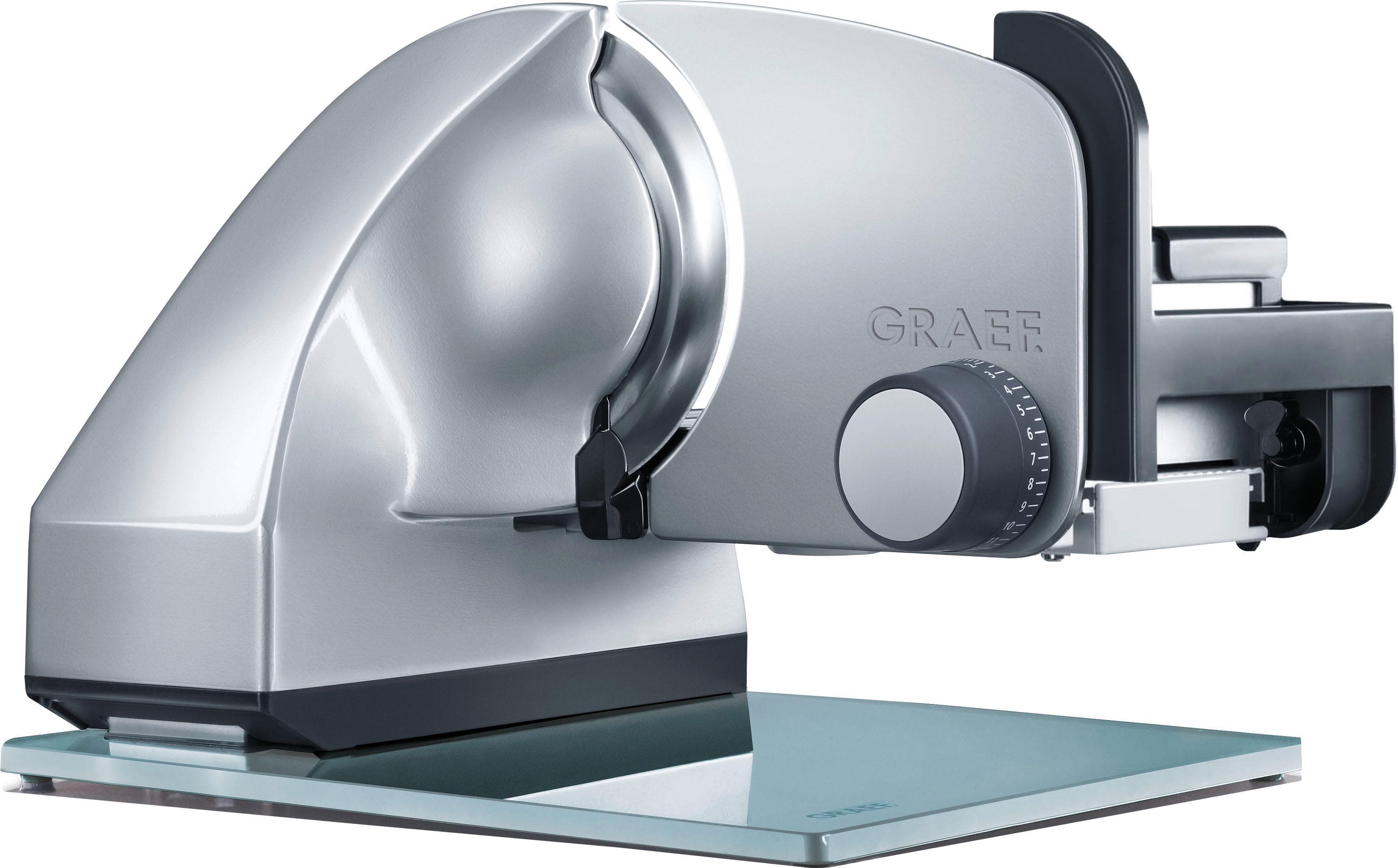 GRAEF Allesschneider Master M 90 Silber Vollmetall
