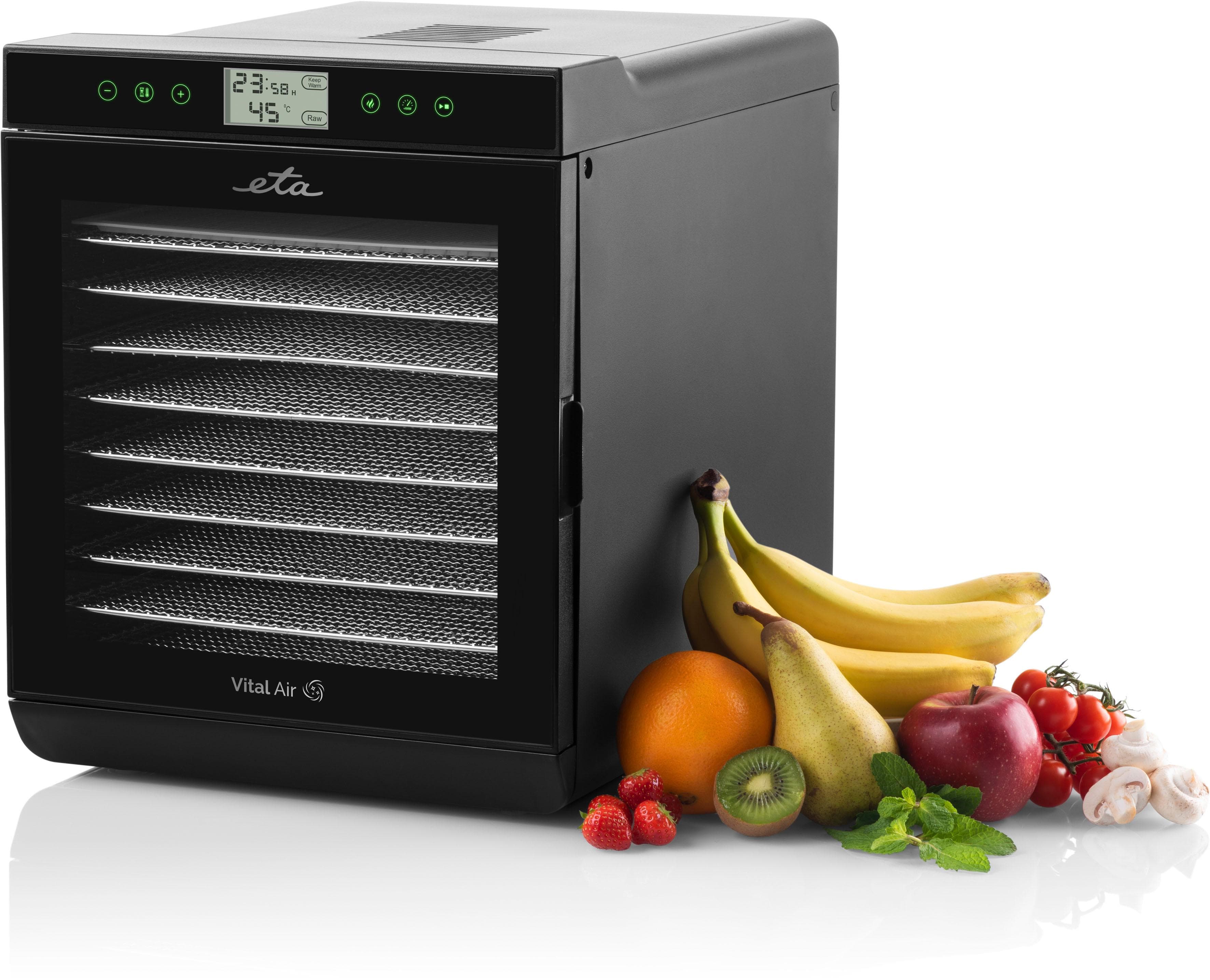 ETA Dörrautomat Vital Air II Schwarz Airflow-Technologie