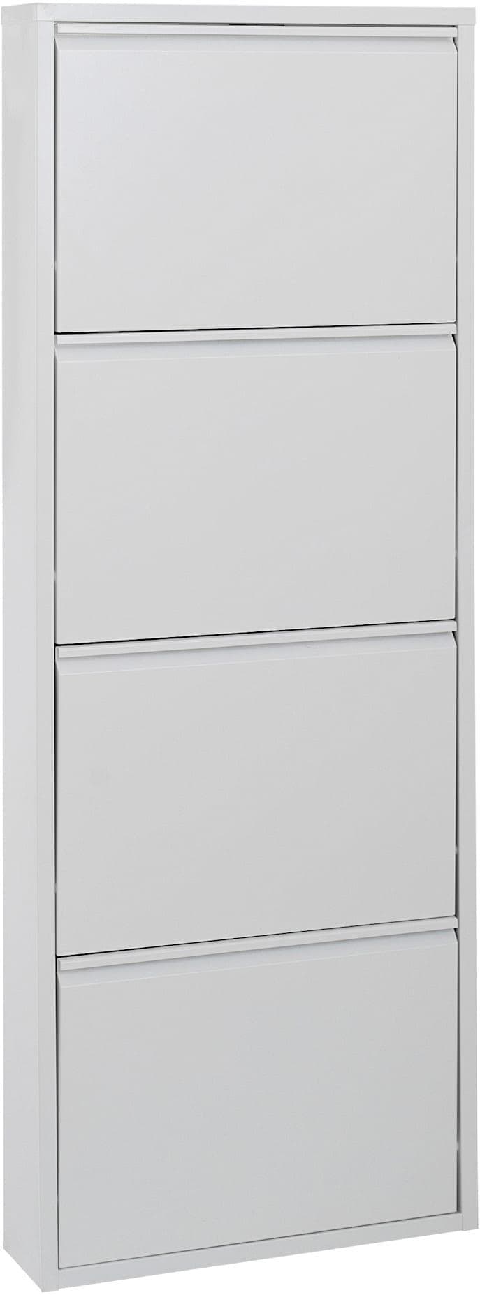 Schuhschrank HEINE HOME Silber Stahl