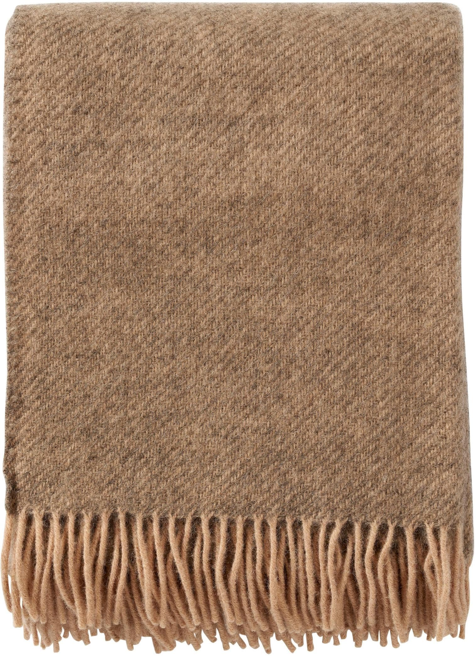 Wolldecke HEITMANN FELLE Beige 130x200 cm Wolle