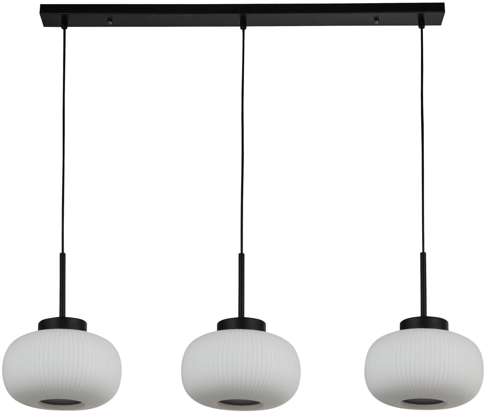 Hängeleuchte Lumina, dreiflammig, Balken