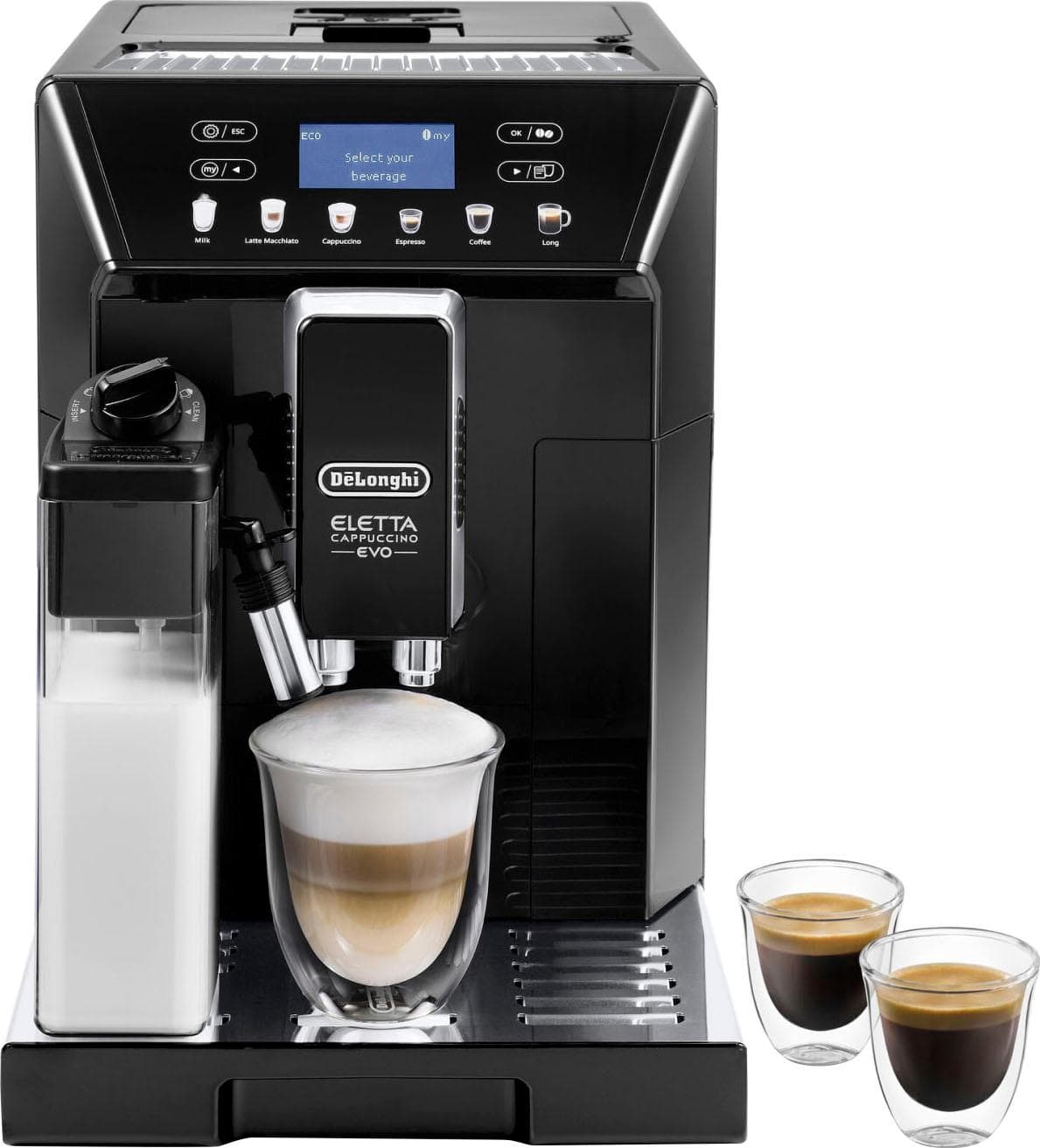 Eletta Cappuccino Evo ECAM46.860.B Vollautomat Schwarz