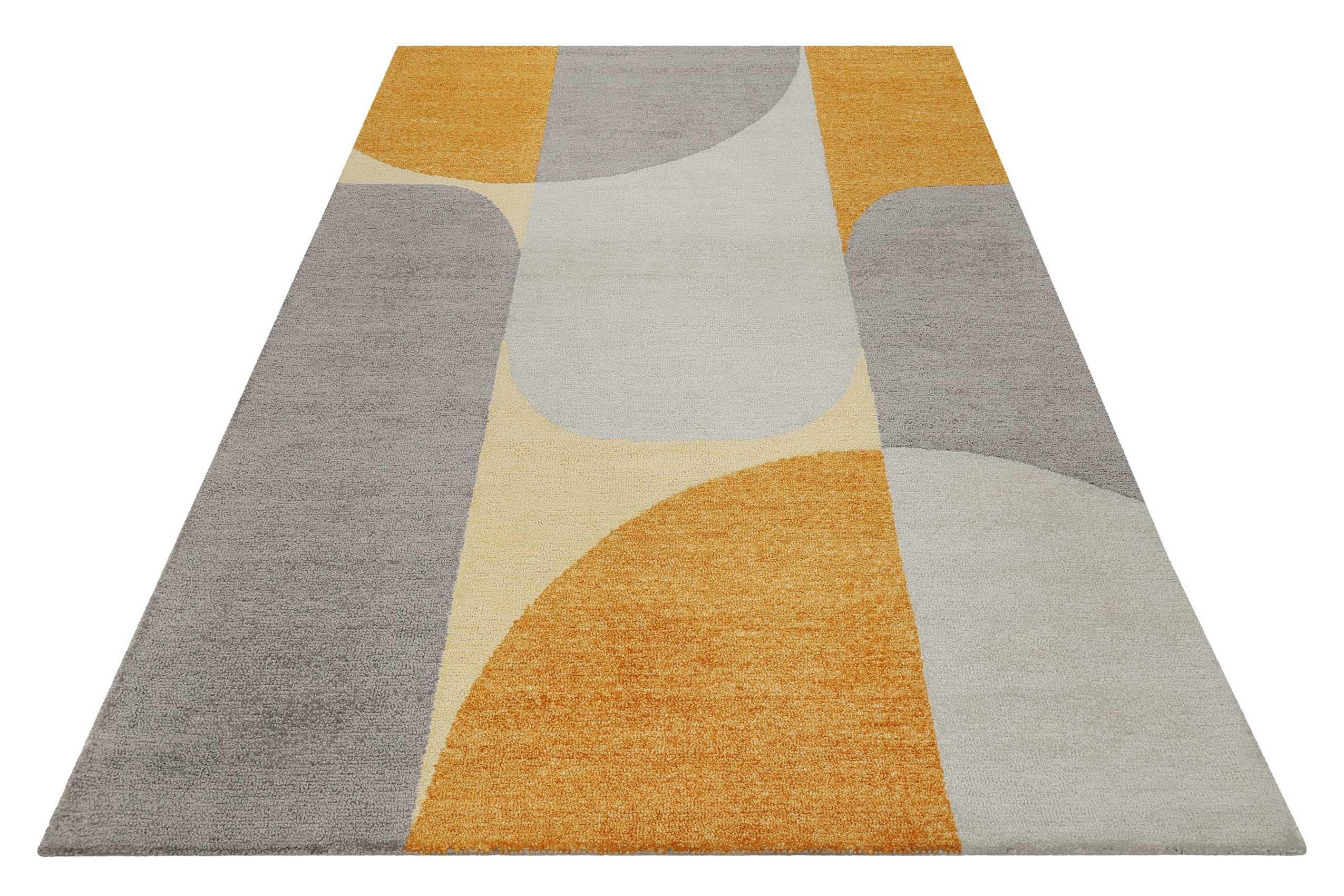 Esprit Teppich Backup: Retro-Design Kurzflor für Wohnzimmer & Schlafzimmer