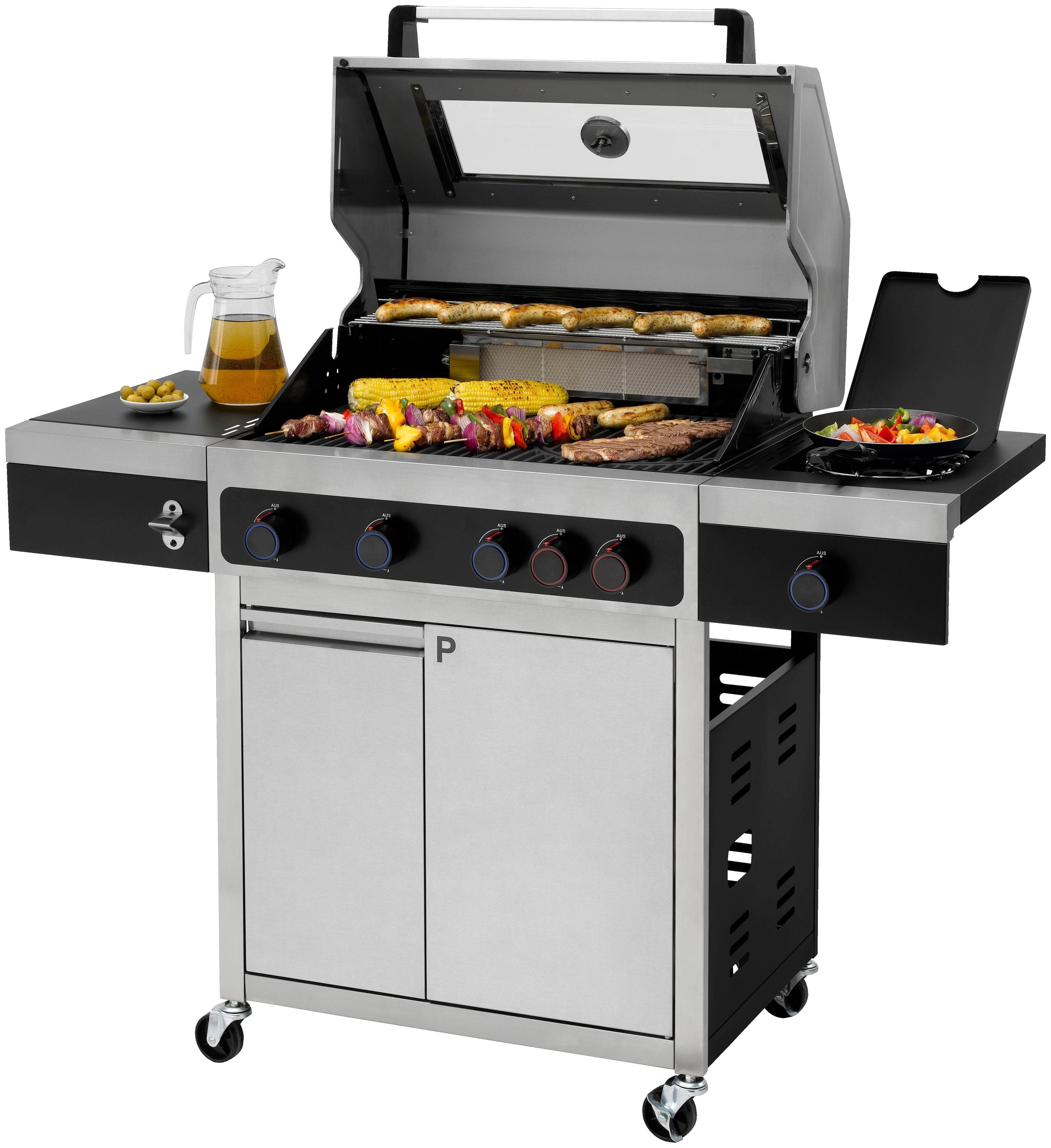 Tepro Gasgrill Keansburg 4 Edelstahl mit Powerzone-Brenner