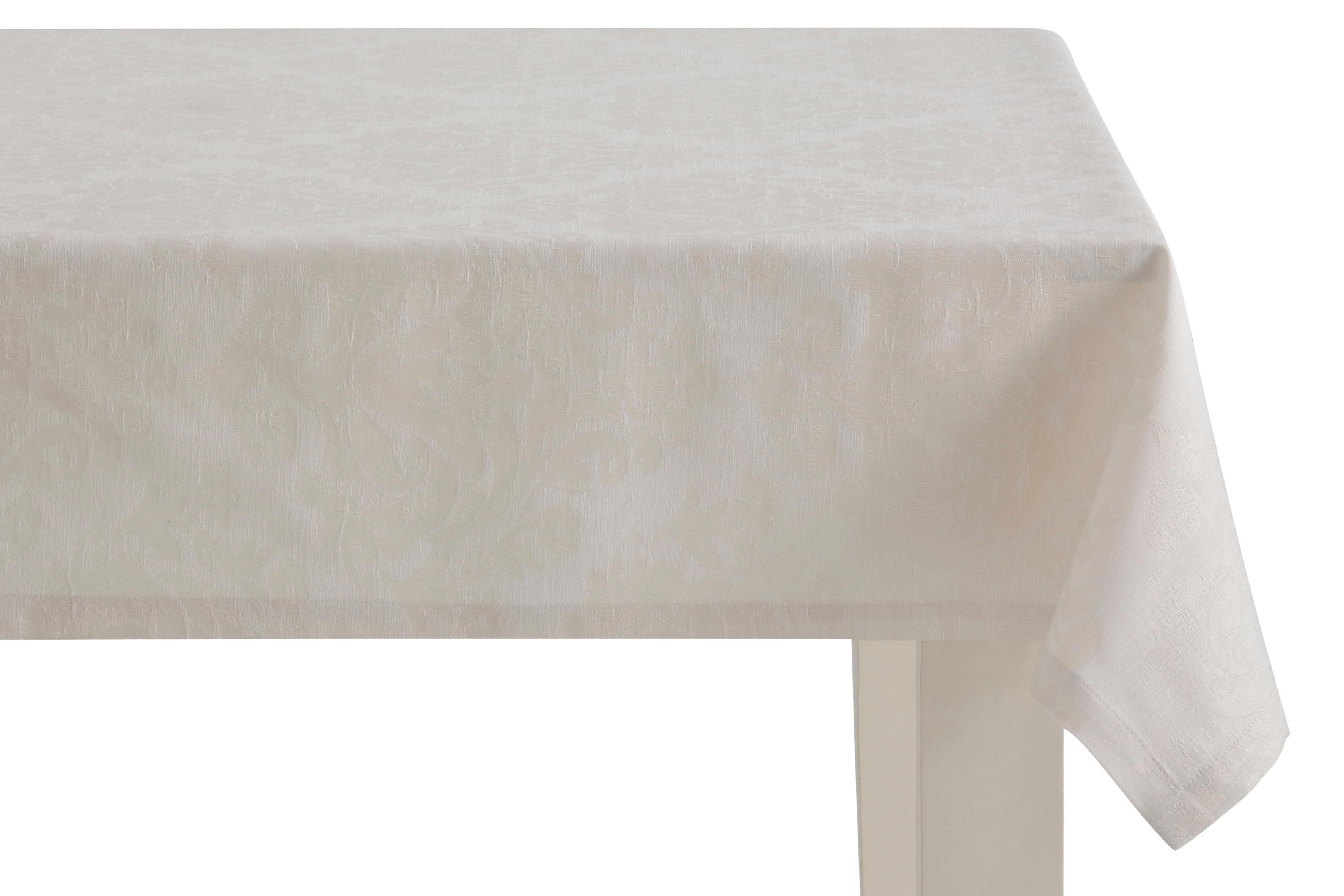 Dreams Jacquard Mitteldecke Ornament - Edle Tischdekoration für Festlichkeiten