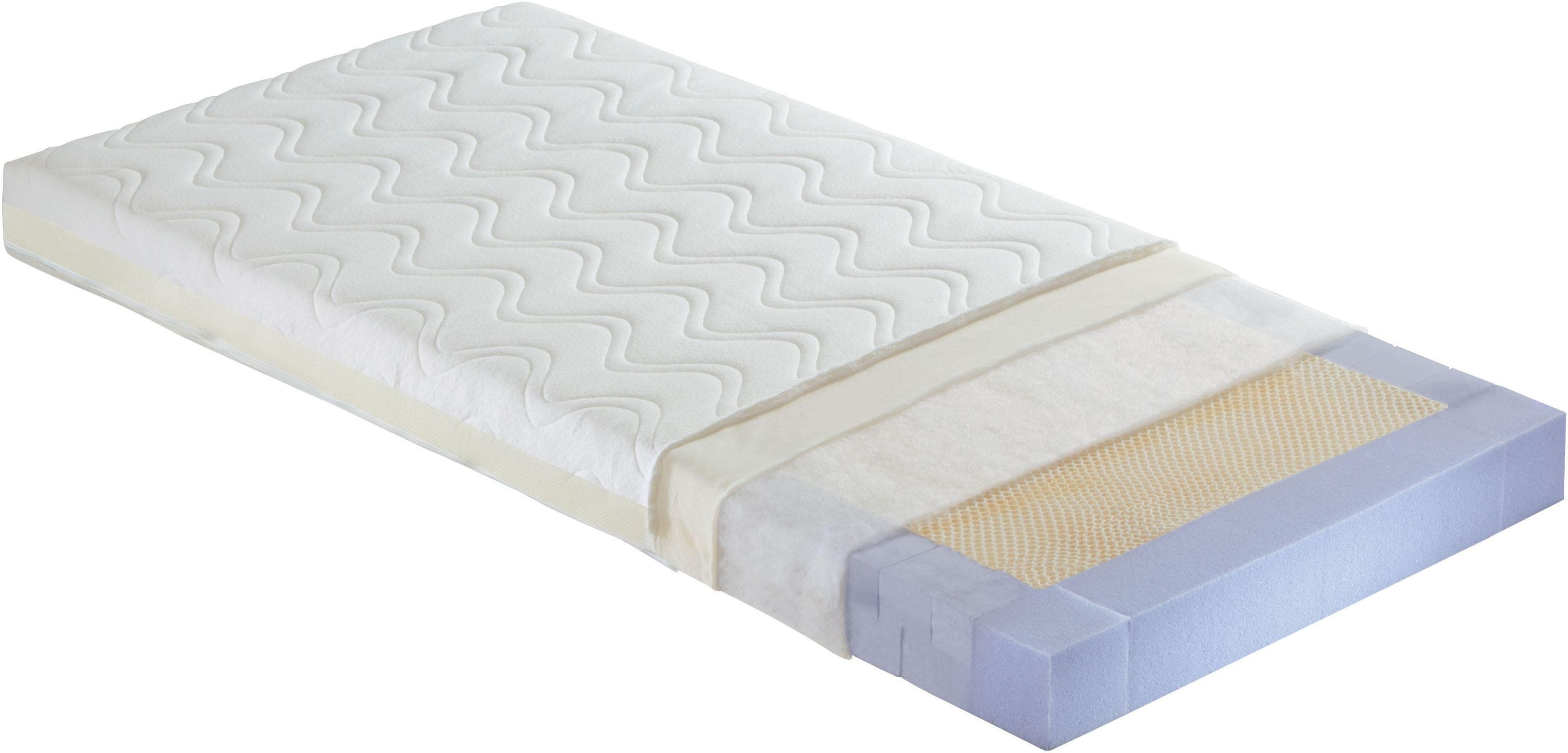 PAIDI Matratze Airwell® 200 Kaltschaum-Babymatratze Weiß