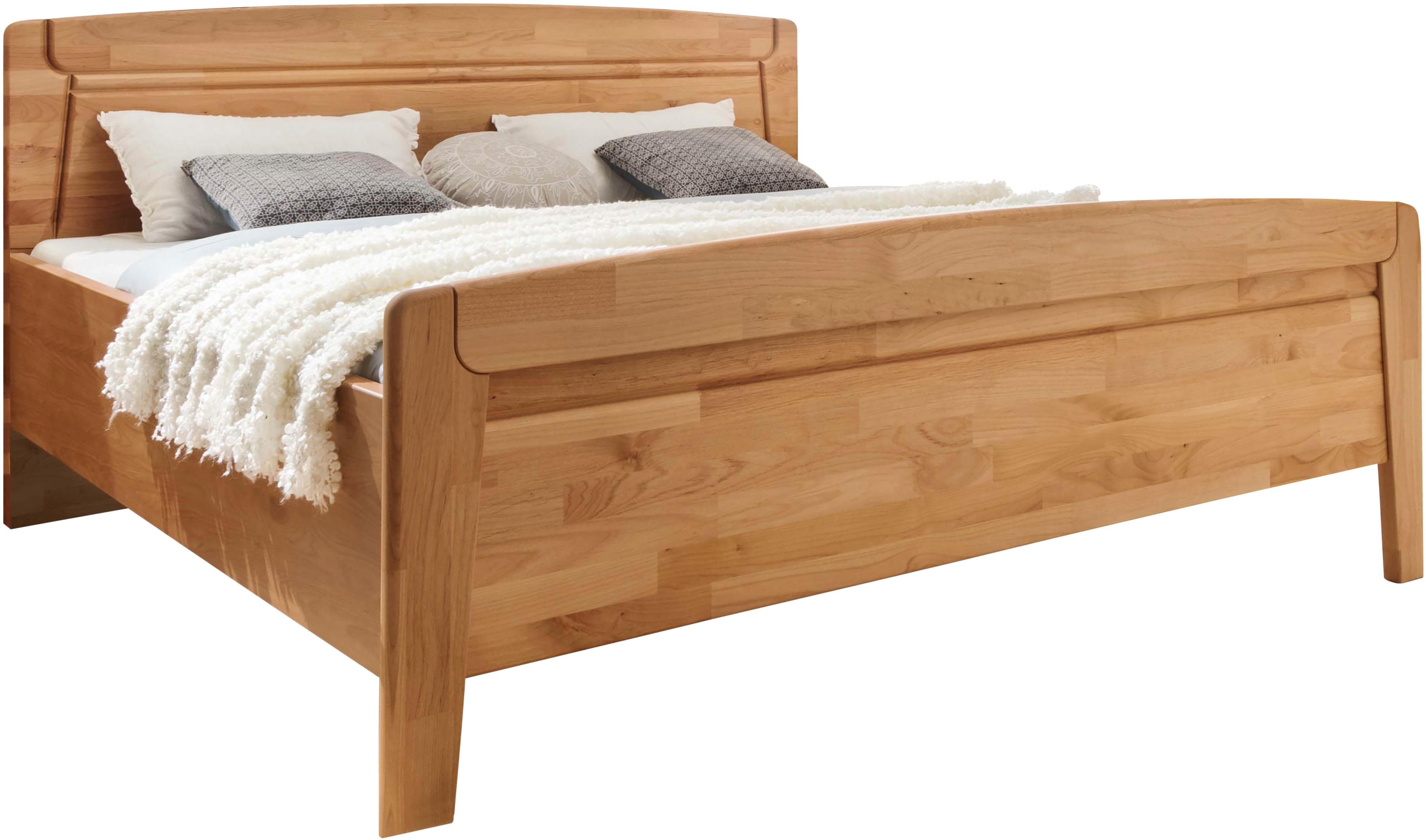 Funktionsbett WIEMANN Lausanne teilmassiv Erle beige