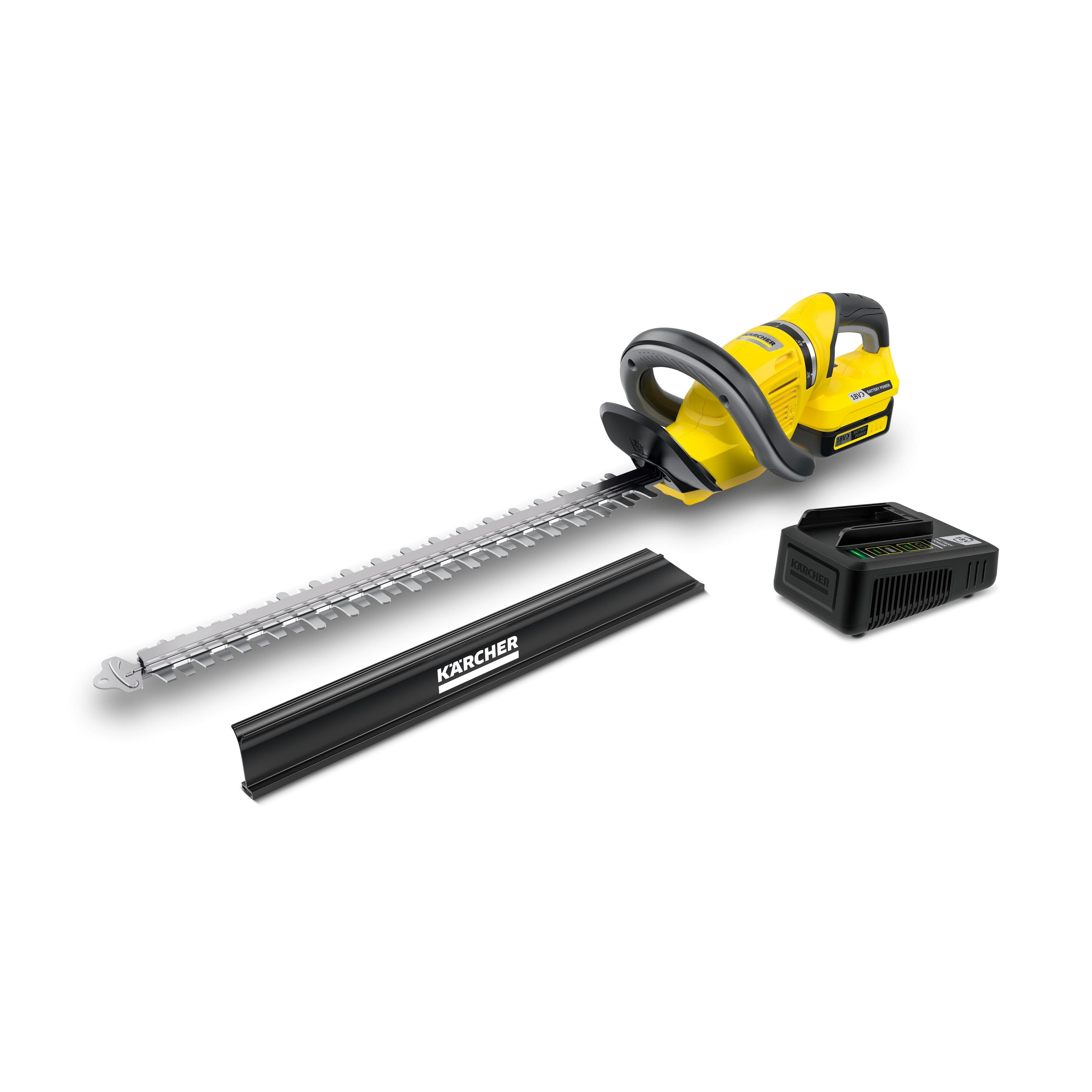 Karcher Akku-Heckenschere HGE 18-50 BATTERY SET mit Drehbarem Handgriff
