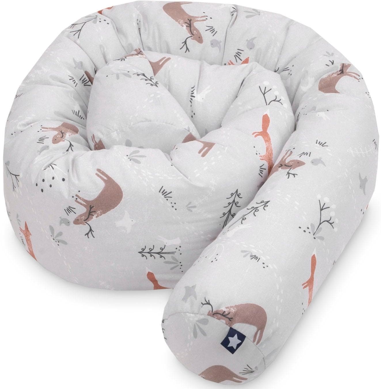 Julius Zöllner Nestchenschlange Woodlife Grau 100% Baumwolle