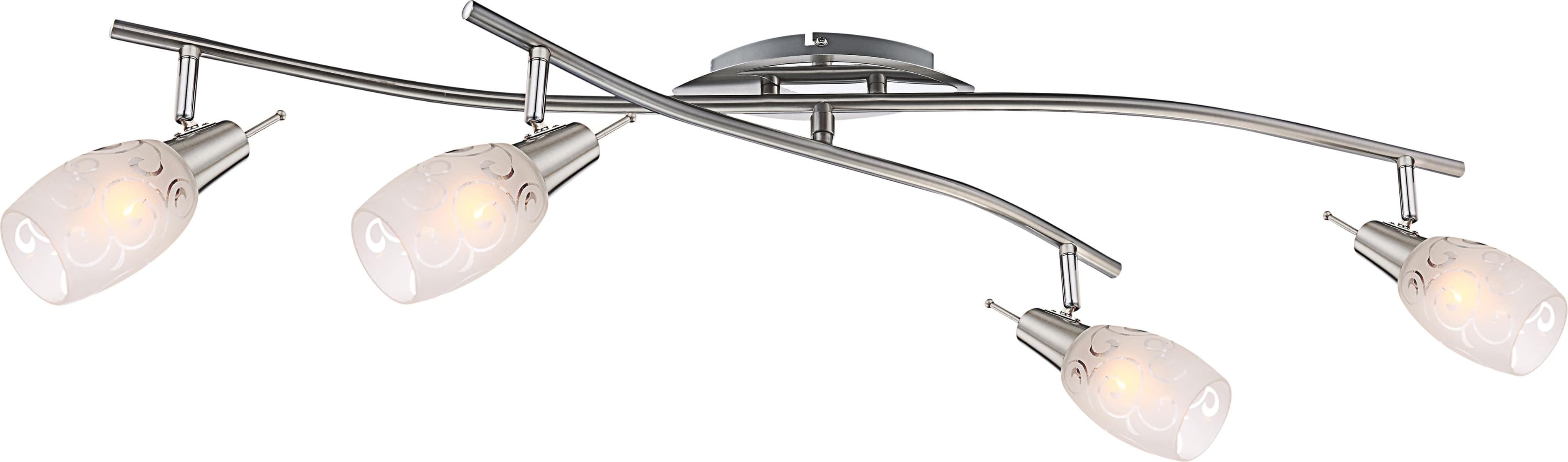 GLOBO LIGHTING Deckenstrahler "FLORITA" verchromt 1 Stk. Deckenstrahler