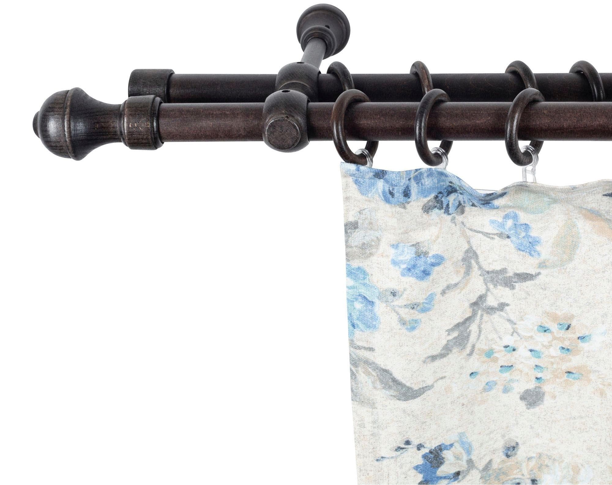 Gardinenstange SN DECO GROUP Ares 160cm Grau Wenge