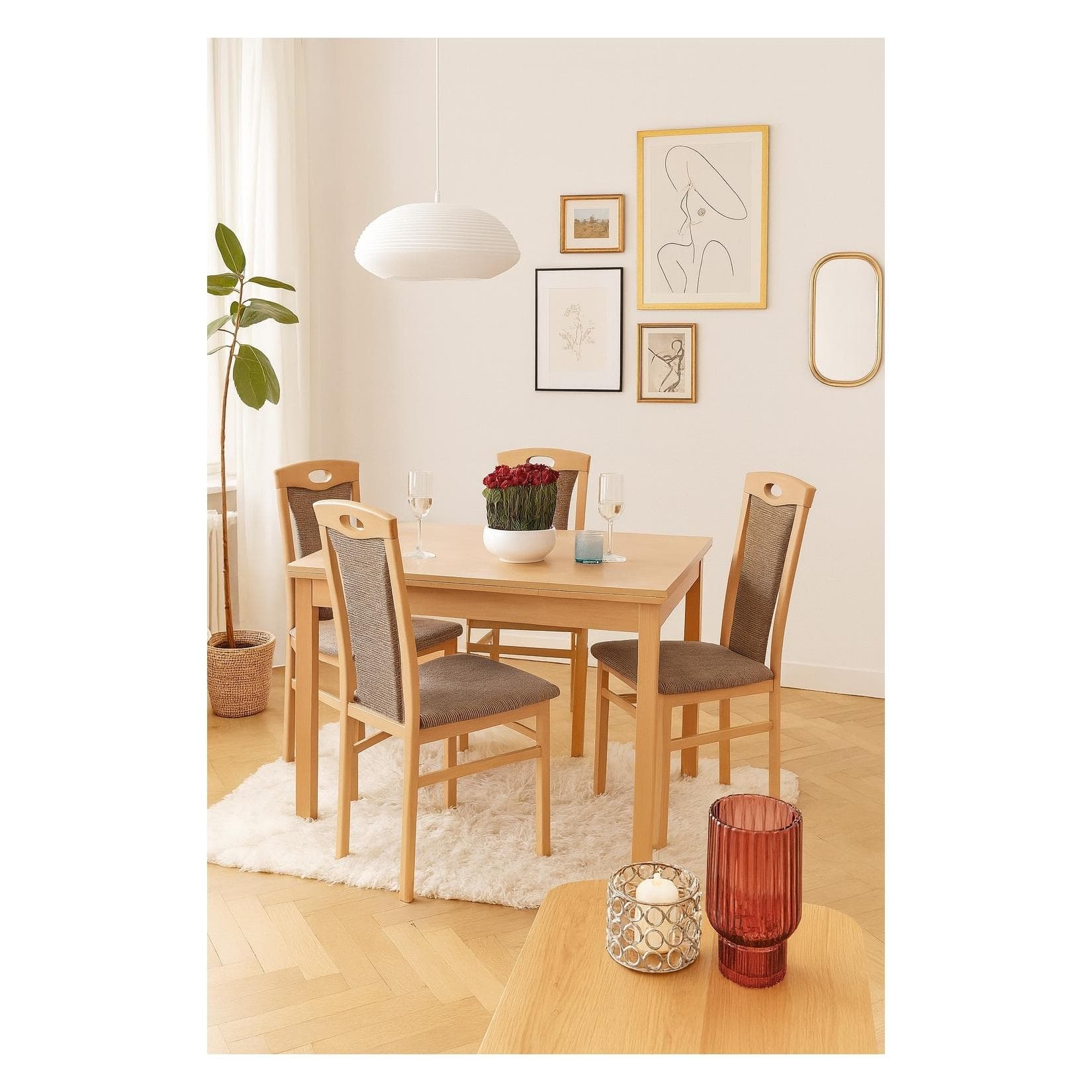 möbel direkt online Essgruppe 5-teilig "Kassel"