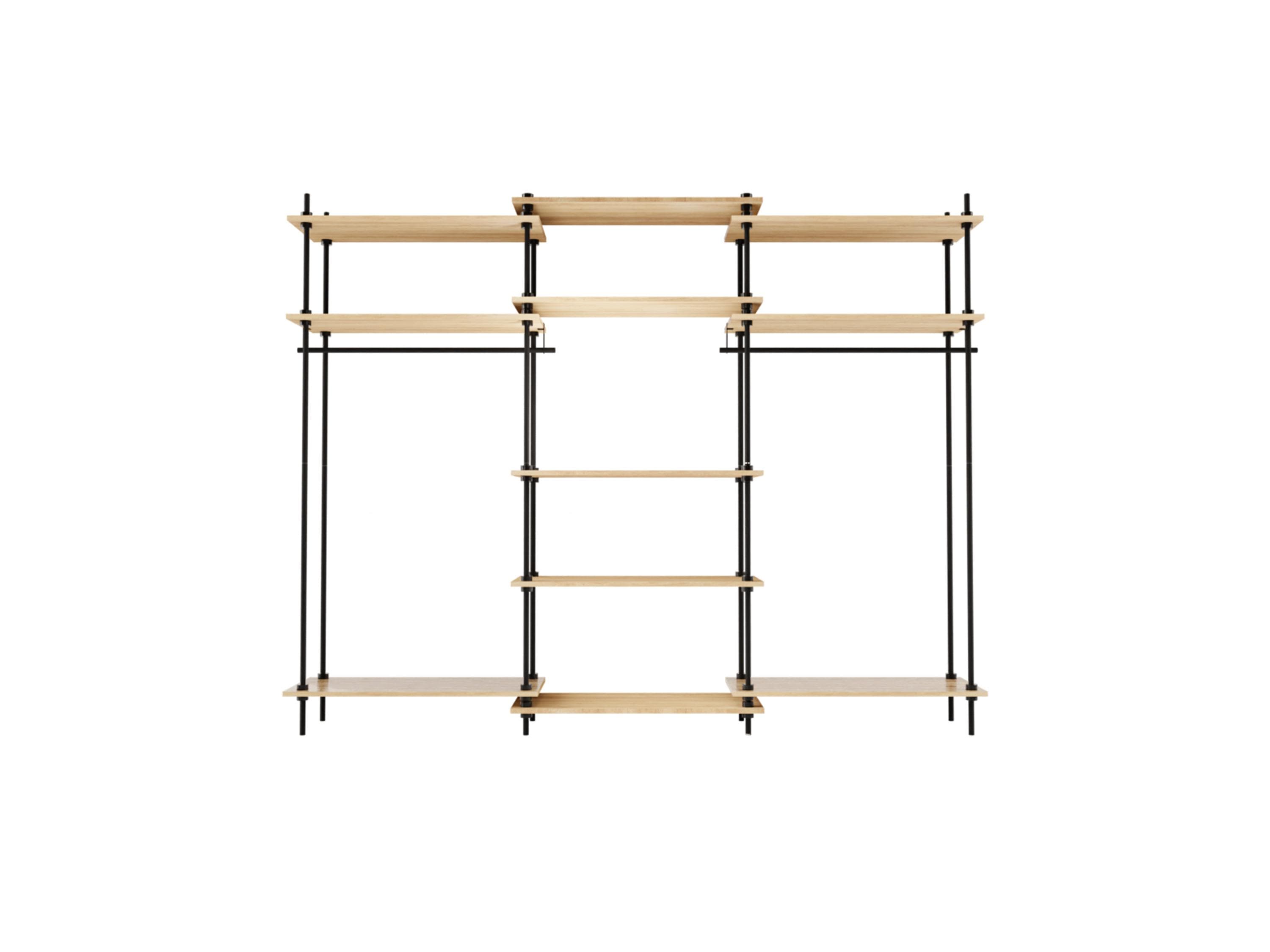 AR SHELVING Regalsystem Deco mit 2 Kleiderschränken