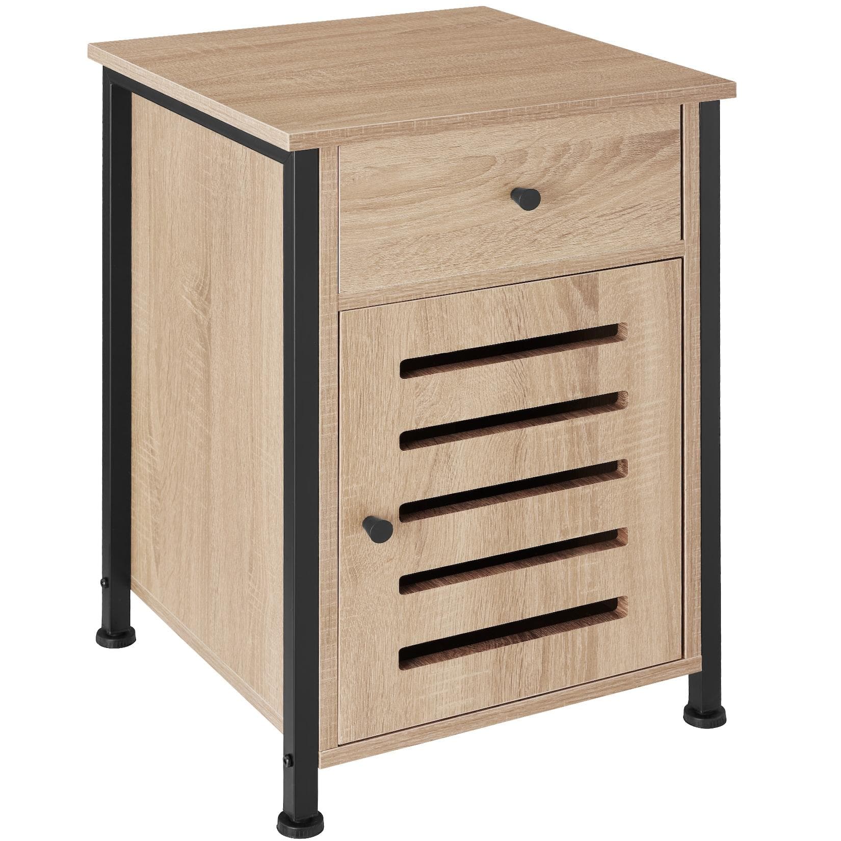 tectake® Nachttisch Industrial Style