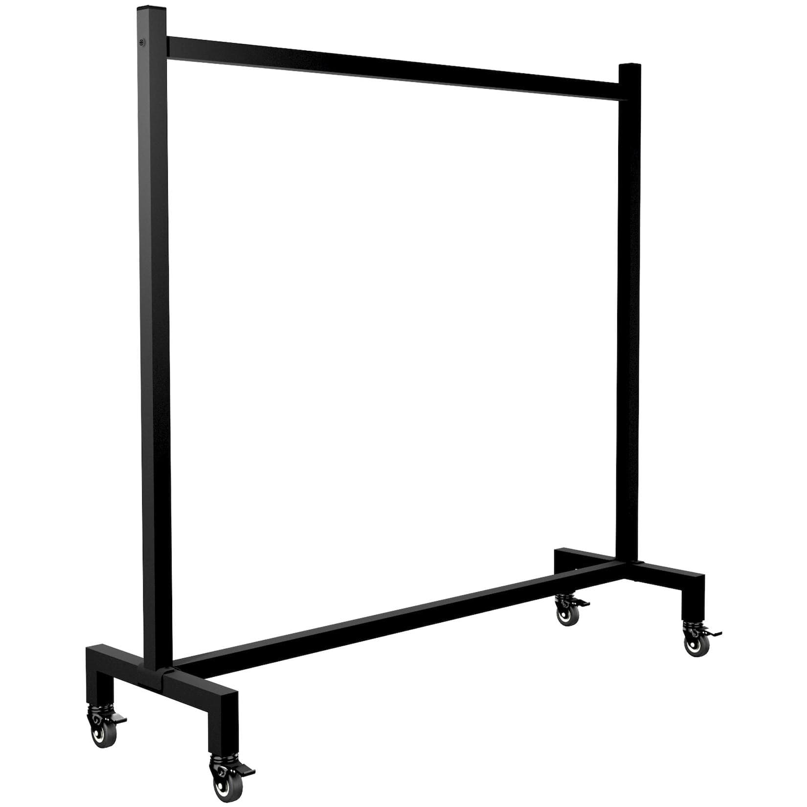 CLP Garderobenständer Gisborne Schwarz mit Rollen